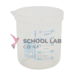 Plastic Graduated Beaker - 50ml - Pack of 10